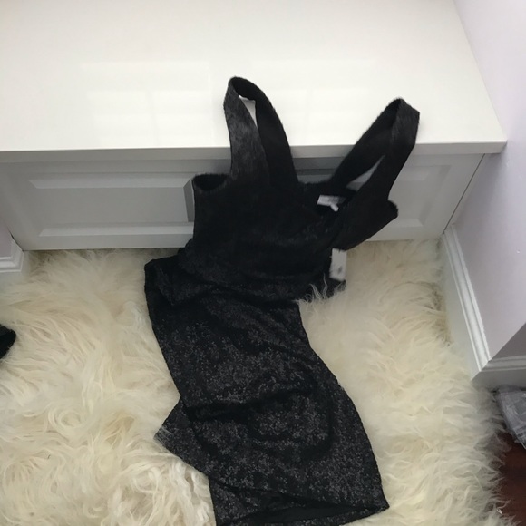 Dress the Population Raven Sequin Gown - Picture 2 of 8